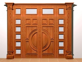 Cửa gỗ sến Nam Phi